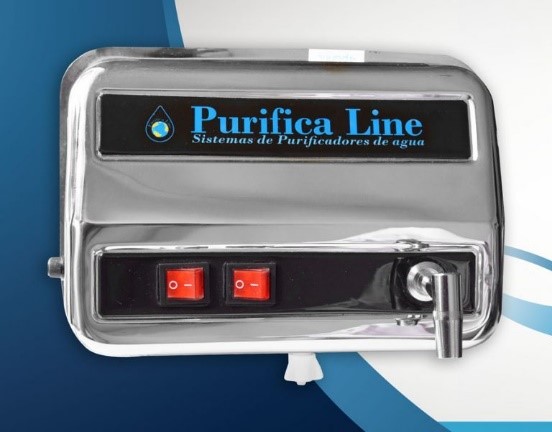 Purificador Acero Grande